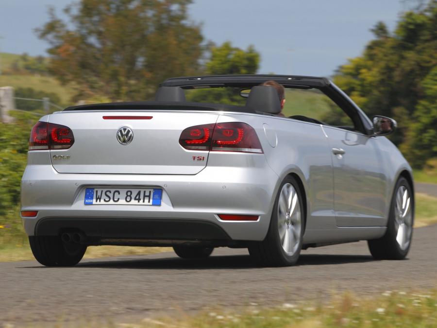  Volkswagen Golf Cabrio 2011 года  (AU) (фото 9 из 15)